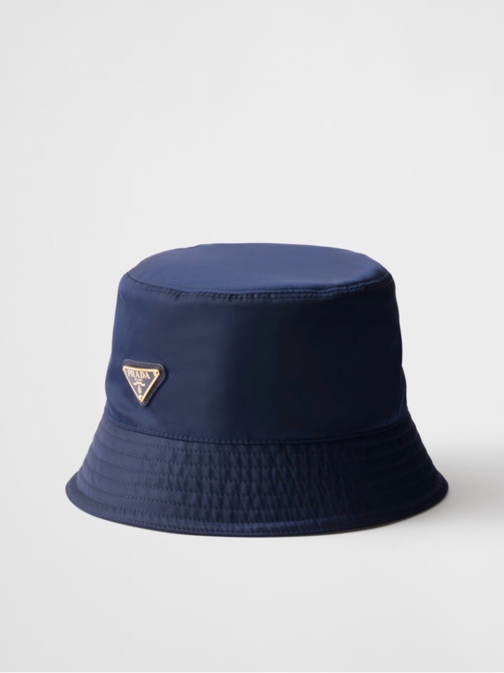 NWT Prada Navy Nylon Bucket Hat